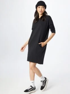 Ragwear Robes En Jersey Robe JENARA Femme Noir -Stil Femme Soldes Boutique 940008798acea2bf2841ddcad61e6963