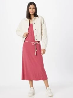 Ragwear Robes En Jersey Robe TAG Femme Rose Foncé -Stil Femme Soldes Boutique 95b0f2ac98d6afd67d8db2a487de1f20