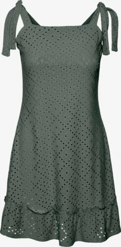 Vero Moda Robes Dété Robe D’été TASSA Femme Vert Foncé
