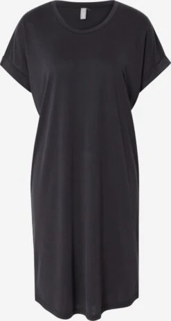Culture Robes En Jersey Robe Kajsa Femme Noir