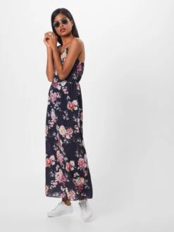 About You Robes Dété Robe D’été Shannon Femme Bleu Marine -Stil Femme Soldes Boutique 970a463c9ea831296177065a46309eec