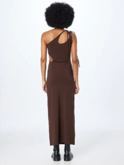 WEEKDAY Robes En Jersey Robe Michelle Femme Chocolat -Stil Femme Soldes Boutique 977a1b69e102ad559313c034fe3f9ccb
