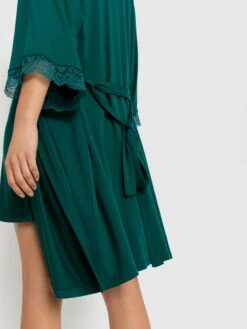 Robes De Chambre Robe De Chambre Femme Vert -Stil Femme Soldes Boutique 97b4507e554115fd9838dc2d0ec1552d