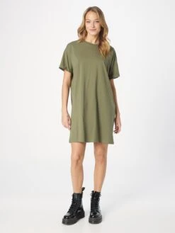 Pieces Robes En Jersey Robe RIA Femme Olive -Stil Femme Soldes Boutique 9d3b541f20c0c59a5a0615a1498994b5