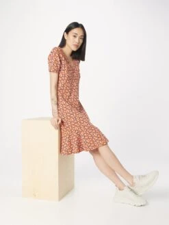 Robes En Jersey Robe Femme Orange -Stil Femme Soldes Boutique 9ea8910fafef69c0a38c93726616234d