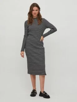 Vila Robes En Jersey Robe Balu Femme Noir -Stil Femme Soldes Boutique 9f75186b860639f38e2f6d6ff7335839