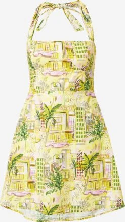 NASTY GAL Robes Dété Robe D’été Femme Vert / Citron Vert