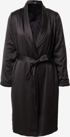 Hunkemöller Robes De Chambre Robe De Chambre Femme Noir