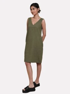 Threadbare Robes Dété Robe D’été Peggy Femme Olive -Stil Femme Soldes Boutique a9a51da052bf1c30d67c2caaa323190d