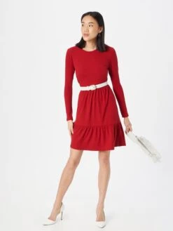 About You Robes En Jersey Robe Edda Femme Rouge -Stil Femme Soldes Boutique ab0efb1ea2ba05ed5e4fa9b7064f0948