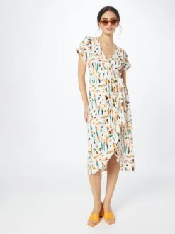 Monki Robes Dété Robe D’été Femme Beige -Stil Femme Soldes Boutique ad2a3c39dc28a2e6f4b883aa5adf726b