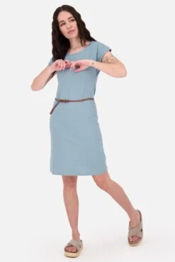 Robes En Jersey Robe ElliAK Femme Gris Fumé -Stil Femme Soldes Boutique ae205ca77502fbfeb1d99fa603cf60fd