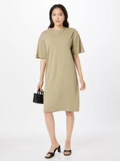 Robes En Jersey Robe Vika Femme Kaki -Stil Femme Soldes Boutique afdb3b55d5c47717302e2e9fa0779b39