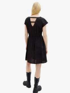 TOM TAILOR Denim Robes Dété Robe D’été Femme Noir -Stil Femme Soldes Boutique b0f45565811f13203da808bd24744028