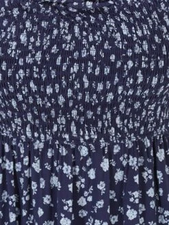 Robes Dété Robe D’été Morgan Femme Bleu Marine / Bleu Clair -Stil Femme Soldes Boutique b11f9d861b700f44707897182026534b