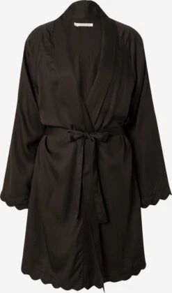 Underprotection Robes De Chambre Robe De Chambre Jane Femme Noir