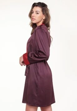 LingaDore Robes De Chambre Robe De Chambre Femme Aubergine -Stil Femme Soldes Boutique b8f90477442e8e08776c680943d03b26