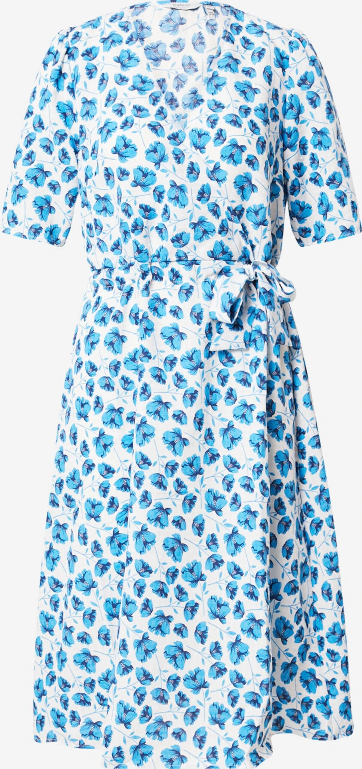 B.young Robes En Jersey Robe HALLE Femme Bleu / Bleu Clair 3 B.young Robes En Jersey Robe HALLE Femme Bleu / Bleu Clair