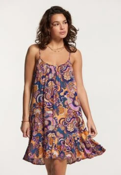 Shiwi Robes Dété Robe D’été Ibiza Femme Mélange De Couleurs -Stil Femme Soldes Boutique c02b164ecd3c567167afbbab1d83d266