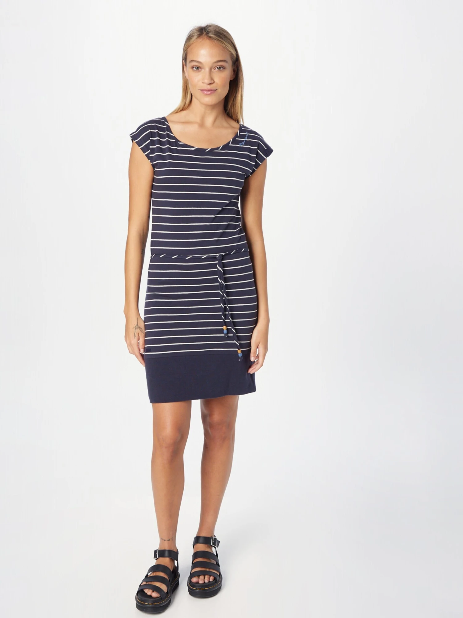 Ragwear Robes En Jersey Robe SOCHO Femme Bleu Marine 5 Ragwear Robes En Jersey Robe SOCHO Femme Bleu Marine – Image 3