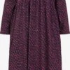 Ulla Popken Robes En Jersey Robe Femme Violet / Noir -Stil Femme Soldes Boutique c78dd113f5077618e0e4997ff46b6b78