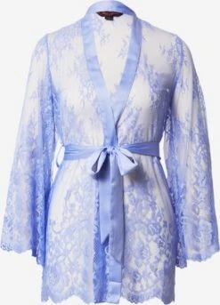 Hunkemöller Robes De Chambre Robe De Chambre Isabella Femme Bleu Ciel
