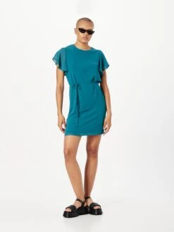 Vila Robes Dété Robe D’été SANNE Femme Vert Foncé -Stil Femme Soldes Boutique ca498bb5dd75c5cc7ff0544da85df746