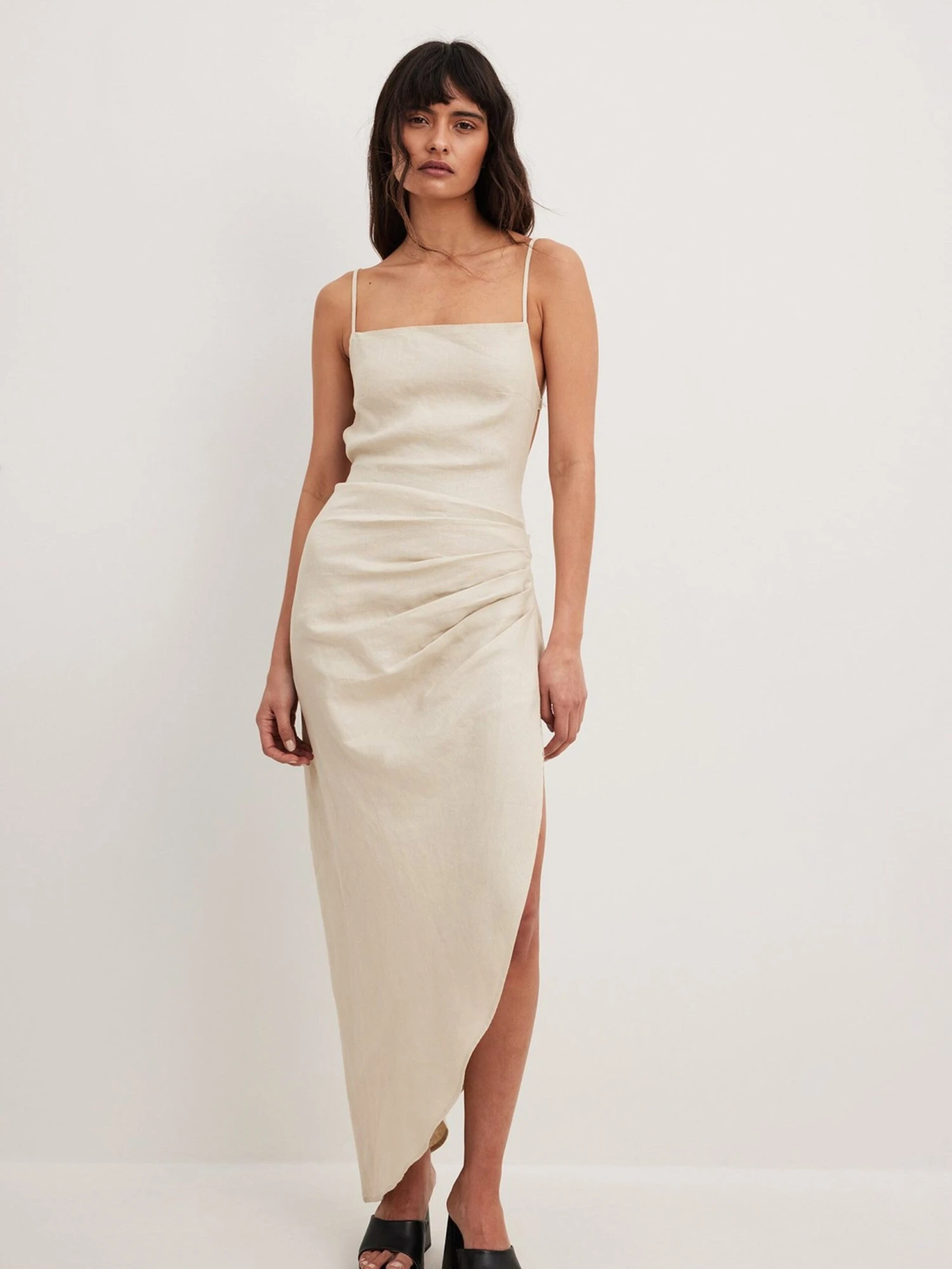 NA-KD Robes Dété Robe D’été Femme écru 3 NA-KD Robes Dété Robe D’été Femme écru