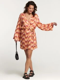 Shiwi Robes Dété Robe D’été Biarritz Femme Marron -Stil Femme Soldes Boutique d0c8749e2d0aeb075bfdca4d9a4d395d