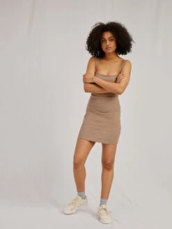 Robes Dété Robe D’été Georgia Femme Beige -Stil Femme Soldes Boutique d37255a740a7f5a0e6bd00f91c0fdc69