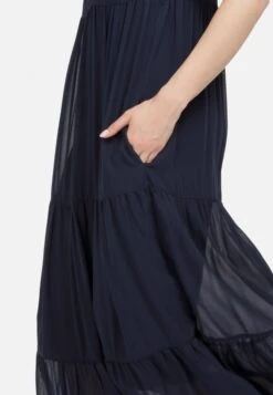 HELMIDGE Robes Dété Robe D’été Femme Bleu Foncé 13 HELMIDGE Robes Dété Robe D’été Femme Bleu Foncé -Stil Femme Soldes Boutique d6ca6bcf33b3af26f7cbc5d03e20703c