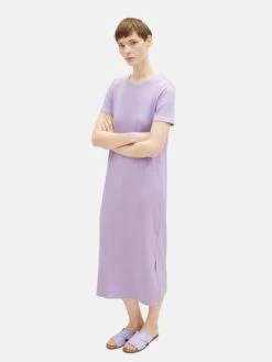TOM TAILOR Denim Robes En Jersey Robe Femme Violet Clair 10 TOM TAILOR Denim Robes En Jersey Robe Femme Violet Clair -Stil Femme Soldes Boutique dbeb844163f7ace543dfc844f3b7080b