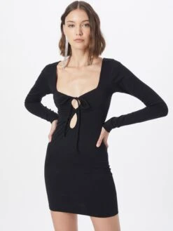 Motel Robes En Jersey Robe Delray Femme Noir -Stil Femme Soldes Boutique dc3fd6db9e423b3c5004a1bf1179dfe7