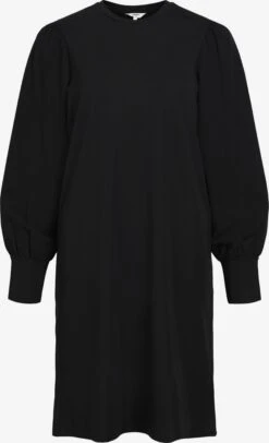 Object Robes En Jersey Robe Caroline Femme Noir