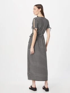 LTB Robes En Jersey Robe Zodoso Femme Noir / Blanc -Stil Femme Soldes Boutique dccb14501687385d7c0b2cf2e47a1b5f