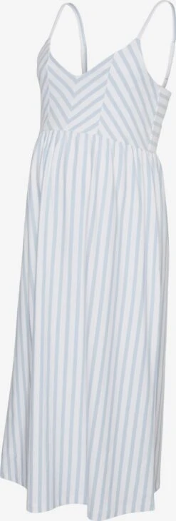 Mamalicious Robes Dété Robe D’été Mia Femme Bleu Clair / Blanc