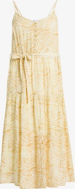 Robes Dété Robe D’été Femme Jaune Clair / Jaune Foncé