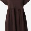 URBAN CLASSICS Robes En Jersey Robe Femme Brun Foncé -Stil Femme Soldes Boutique e24bf8b45d0a79e320da67486656f983