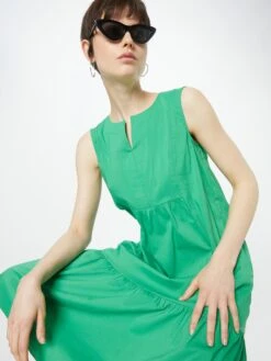 MORE&MORE Robes Dété Robe D’été Femme Vert -Stil Femme Soldes Boutique e54016cd3750af397e843d312859822c