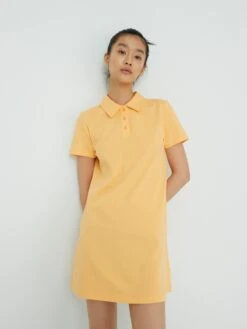 EDITED Robes En Jersey Robe Florin Femme Orange Clair -Stil Femme Soldes Boutique e59163d27bf86127a426cc93c654e166