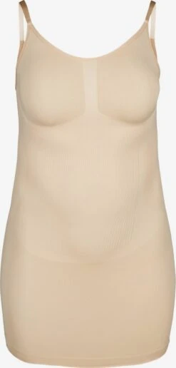 Zizzi Tops Et Robes Sculpltants Robe Gainante Femme Beige