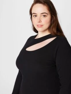 ONLY CARMAKOMA Robes En Jersey Robe NUSSA Femme Noir 11 ONLY CARMAKOMA Robes En Jersey Robe NUSSA Femme Noir -Stil Femme Soldes Boutique ea1a36091b7d4f8399346bde1f54164b