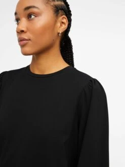 Object Robes En Jersey Robe Caroline Femme Noir -Stil Femme Soldes Boutique ea2a01f92d3ab515008208a71c042222