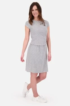 Robes Dété Robe D’été ShannaAK Femme Bleu Foncé / Blanc -Stil Femme Soldes Boutique ea8bb8a6005ce0b61687e448627e9fb8