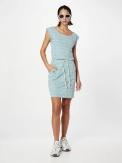 Ragwear Robes En Jersey Robe TAGG Femme Bleu / Aqua -Stil Femme Soldes Boutique eb16a4f1cf565a8ac073ae888726d2ac