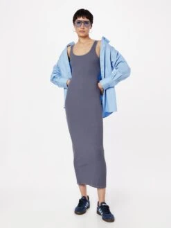 WEEKDAY Robes En Jersey Robe Femme Gris 11 WEEKDAY Robes En Jersey Robe Femme Gris -Stil Femme Soldes Boutique ee827b89295bfeffda9c18fdb2a953f0