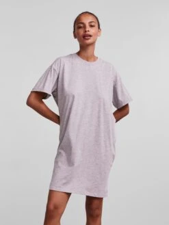 Pieces Robes En Jersey Robe Ria Femme Gris Chiné -Stil Femme Soldes Boutique f06d93a74e4425db67cd628167272ea9