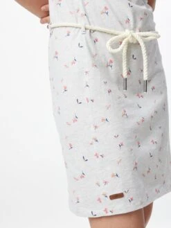 Ragwear Robes En Jersey Robe Tamy Femme Blanc Chiné -Stil Femme Soldes Boutique f22a660b0d4b44e786019c16561bde9a