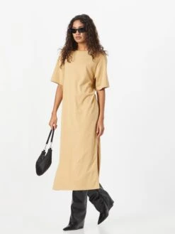 Mustang Robes En Jersey Robe Fanny Femme Beige -Stil Femme Soldes Boutique f22b9939203f53fe1ac1a8ea6a9b0579