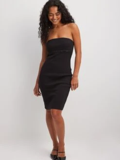 NA-KD Robes En Jersey Robe Femme Noir